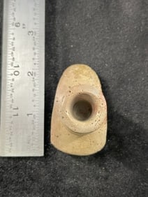 Stone Miniature Hopewell Pipe Indian Artifact Arrowhead