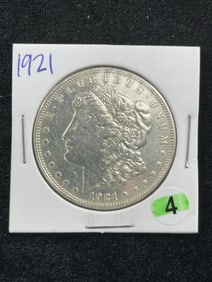1921 Morgan Silver Dollar Coin