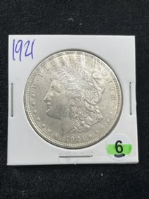 1921 Morgan Silver Dollar Coin
