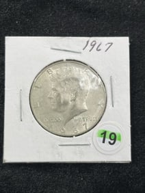1967 Kennedy Half Dollar Coin
