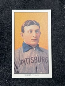 Honus Wagner Tobacco Re-Print Card