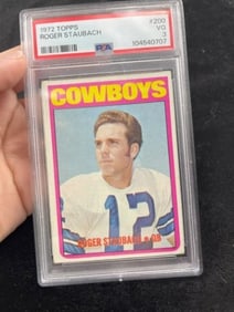 1972 Topps Roger Staubach Rookie Card