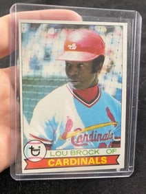 1979 Topps Lou Brock Baseball Card