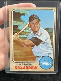 1968 Topps Harmon Killebrew Baseball Card