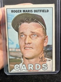1967 Topps Roger Maris Baseball Card