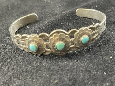 Sterling & Turquoise Bracelet