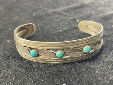 Sterling & Turquoise Bracelet