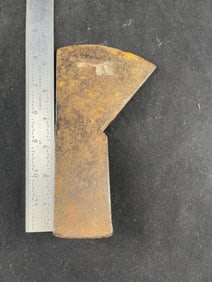 Hand forged medal axe head
