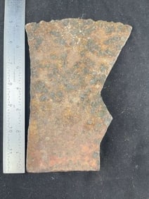Hand forged medal axe head
