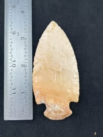 3 & 1/2" Dovetail from Missouri Indian Artifact Arrowhead