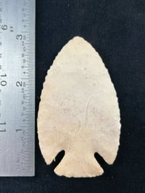 2 & 7/8" Snyders from Missouri Indian Artifact Arrowhead