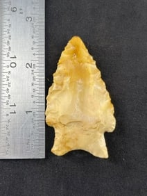 2 & 5/8" Dalton from Missouri Indian Artifact Arrowhead