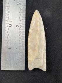 Dalton Indian Artifact Arrowhead