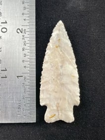 Dalton Indian Artifact Arrowhead