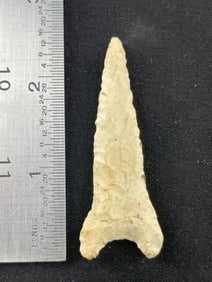 Dalton Indian Artifact Arrowhead