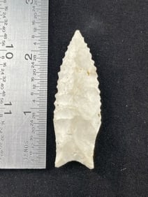 Dalton Indian Artifact Arrowhead