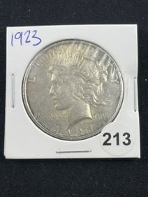 1923 Peace Silver Dollar Coin