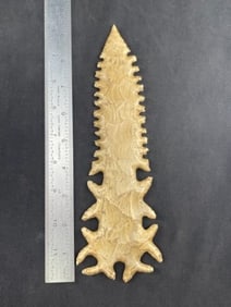 Tussinger Eccentric Indian Artifact Arrowhead