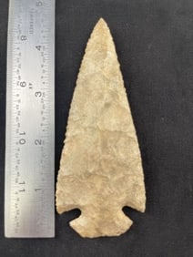 4 & 1/2" Dovetail from Illinois Indian Artifact Arrowhead