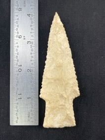 4" Exceptional Hardin from Missouri Indian Artifact Arrowhead