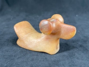 Quartz Popeyed Birdstone Indian Artifact Arrowhead