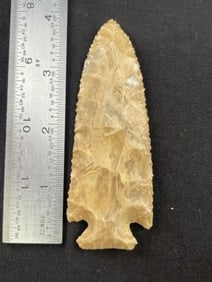 3 & 7/8" Lost Lake Indian Artifact Arrowhead