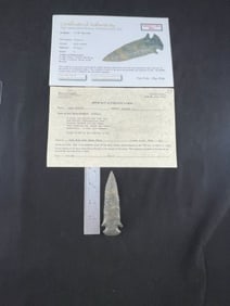 4 & 1/16" Dovetail with Tony Putty & Steve Granger COA from Tennessee ex - Mike Trekell Collection