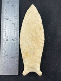 4" Beaver Lake Indian Artifact Arrowhead