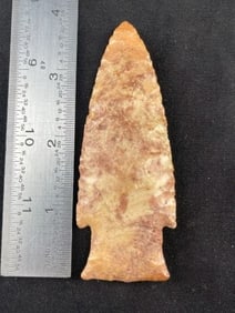 3 & 3/4" Hardin Indian Artifact Arrowhead
