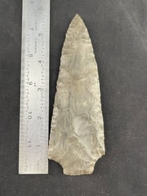 5 & 5/8" Adena Indian Artifact Arrowhead