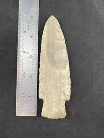5" Hardin Indian Artifact Arrowhead