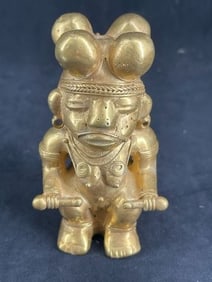 Tumbaga Tairona Gold Figurine UNKNOWN MATERIAL