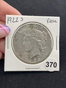 1922 S Peace Silver Dollar Coin
