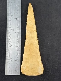 5 & 1/8" Cobbs from Texas Indian Artifact Arrowhead