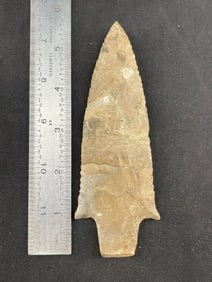 5 & 1/2" Adena from Tennessee Indian Artifact Arrowhead