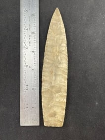 6 & 1/4" Allen from Texas Indian Artifact Arrowhead