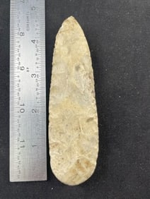 4 & 3/8" Cobbs from Texas Indian Artifact Arrowhead
