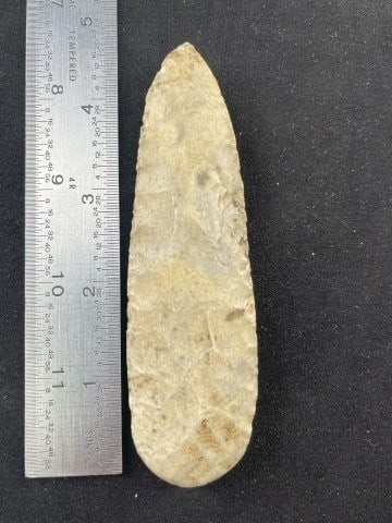 4 & 3/8" Cobbs from Texas Indian Artifact Arrowhead (1 of 3)
