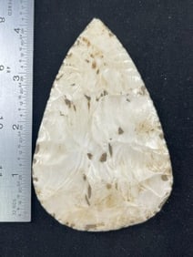 4 & 1/4" North Blade Indian Artifact Arrowhead