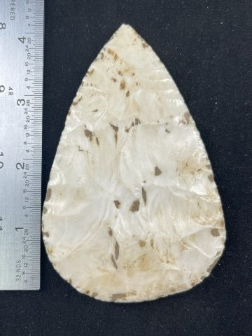 4 & 1/4" North Blade Indian Artifact Arrowhead (1 of 4)