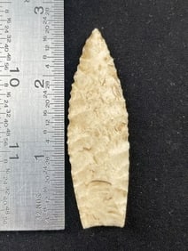 2 & 5/8" Paleo Point from Missouri Indian Artifact Arrowhead