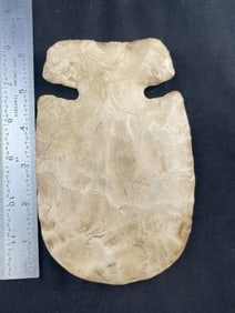Chipped Hoe Indian Artifact Arrowhead