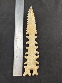 Tussinger Eccentric Indian Artifact Arrowhead