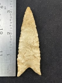 Dalton Indian Artifact Arrowhead