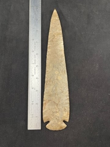 10" Texas Spear Point Indian Artifact Arrowhead (1 of 4)