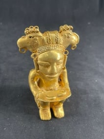 Tumbaga Tairona Gold Figurine UNKNOWN MATERIAL
