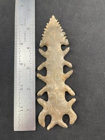 Tussinger Eccentric Indian Artifact Arrowhead