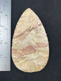 North Blade Indian Artifact Arrowhead