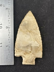 Adena Indian Artifact Arrowhead