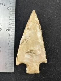 Apple Creek Indian Artifact Arrowhead